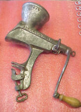 BS4 RARE Vintage Alexanderwerk puree juicer No. 376 Germany grinder hand crank