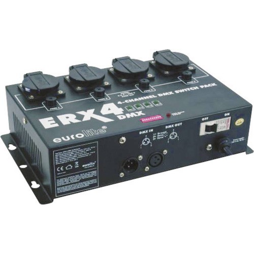 Contrôleur dmx eurolite - eurolite, erx-4