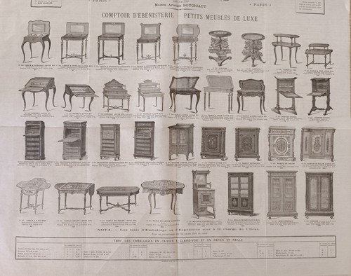 Ancienne affiche publicitaire - ancienne,