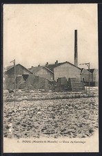 Old postcard Foug, Usine du Trelage 