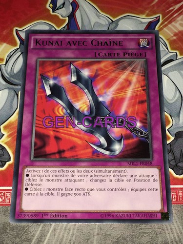 Carte kunai avec - carte,
