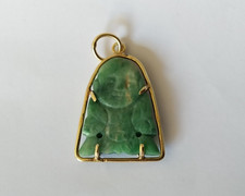 ANCIEN PENDENTIF BOUDDHA OR