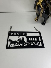 Plaquette décorative la poste