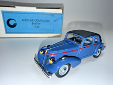 CCC 1:43 Collection Claude Chite F126 Amilcar Compound Berline 1938 MIB