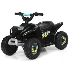 Quad Électrique Enfant 6 V Véhicule Buggy 4,5 km/h Jouet 3 ans+ Autonomie 50 min