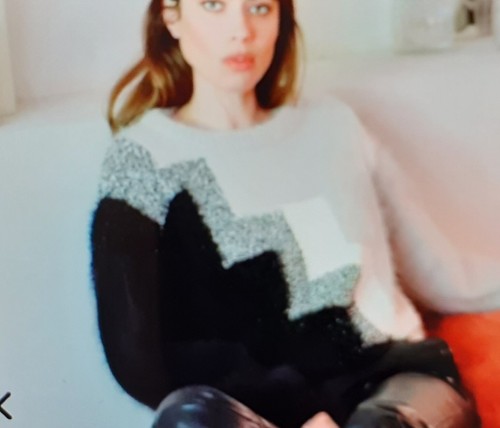 Superbe pull angora anny - pull,