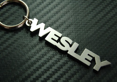Wesley porte clé acier - wesley,