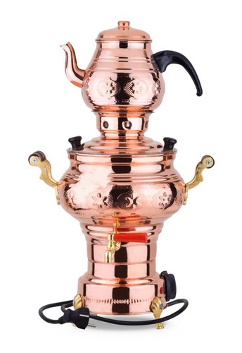 100 cuivre samovar - %100,
