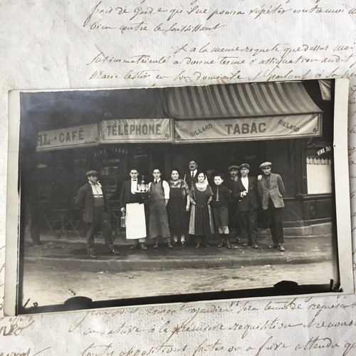 Carte photo serveur - photo, tabac