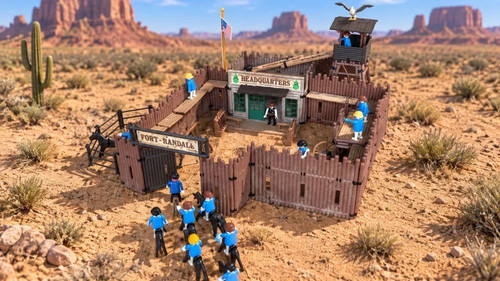 Fort randall playmobil - fort,