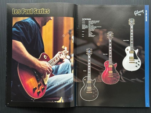 Catalogue gibson 2001 guitar - catalogue,