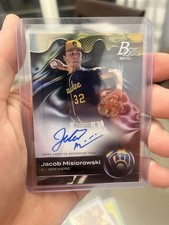 2023 Bowman Platinum Top Prospects Jacob Misiorowski auto