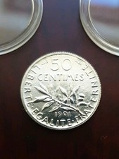 Pièce de 50 semeuse argent de