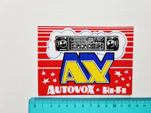 Adhésif autovox hifi - ax,