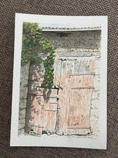 CPM ARPHEUIL WATERCOLOR BARN DOOR ISABELLE MURAT