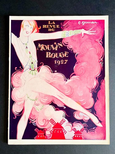 Revue moulin rouge 1927 - du, rouge/1927