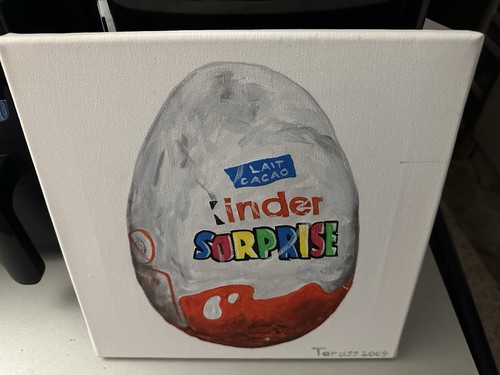 Kinder ferrero tableau peintre - kinder,