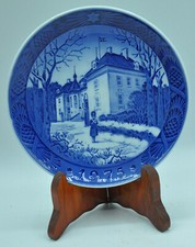 ROYAL COPENHAGEN Denmark Christmas 1975 Ceramic Collection Plate