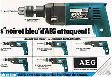 1981 AD ADVERSISING AEG tool drill (2 pages)