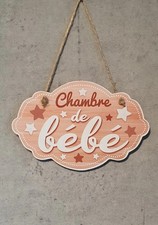Plaque porte chambre - de,