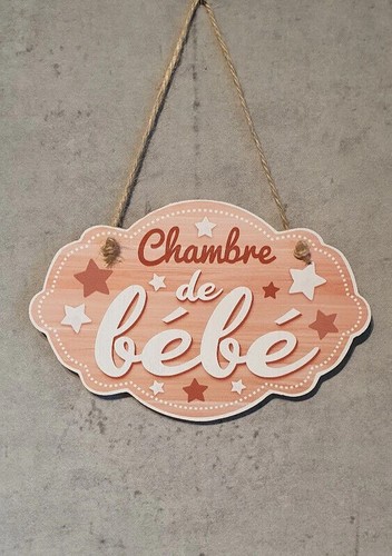 Plaque porte chambre - plaque,