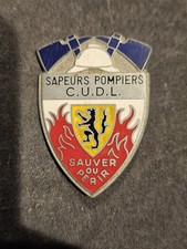 LILLE FIRE BRIGADE MAID BADGE, 59, C.U.D.L