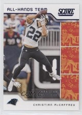 2020 Score All Hands Team Showcase /100 Christian McCaffrey #AHT-CM