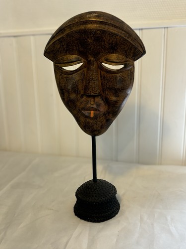 Masque africain bois - en,