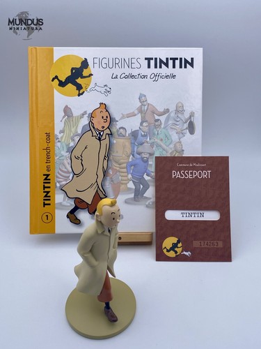 Tintin trench coat figurine - #1,