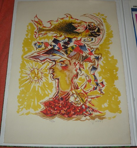 Jean lurcat lithographie - lurcat,
