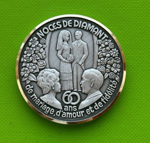 0284 médaille noces de - médaille, "noces