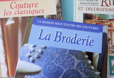 Lot de 3 livres de couture et