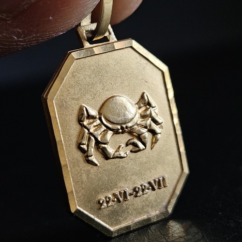 Médaillon astrologique signe