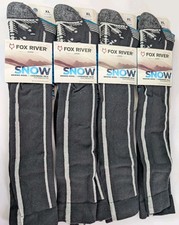 4x XL Men's Ski Socks | Zermatt | Over The Calf | Merino Wool, Cashmere, Silk