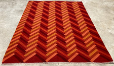 Vintage Traditional Handmade Beautiful IKEA Kilim Floor Rug Carpet 229x180 cm