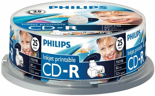 Philips cr7d5jb25 r 80 - philips, cd-r