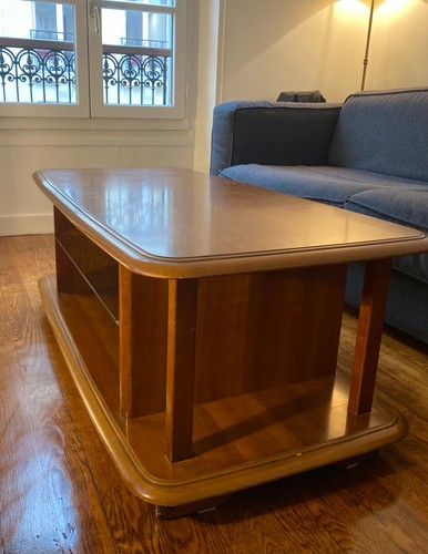 Table bois merisier - de,