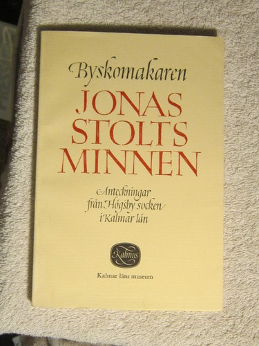 Byskomakaren jonas stolts - byskomakaren,