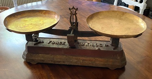 Ancienne balance type roberval - balance,