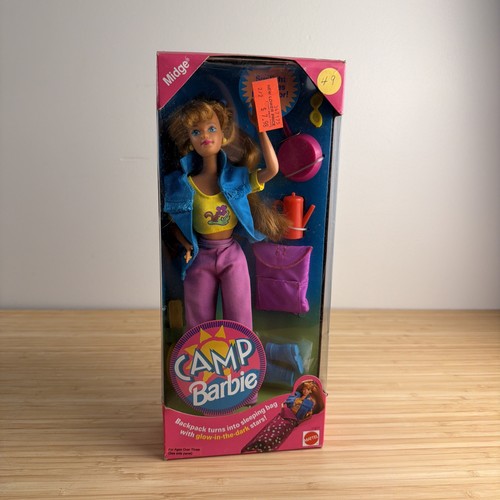 Camp barbie midge doll mattel - doll,