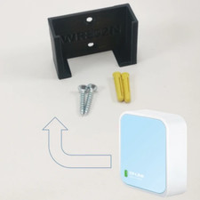 Tp Link Nano Wifi Router Wr802N Wall Mount Wall Bracket Under Desk Holder