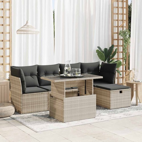Salon jardin avec coussins - de,