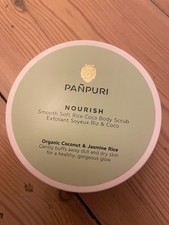 Pañpuri body scrub cosmetics