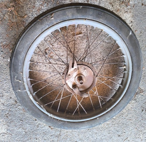Roue avant motobecane 125 d45 - avant,