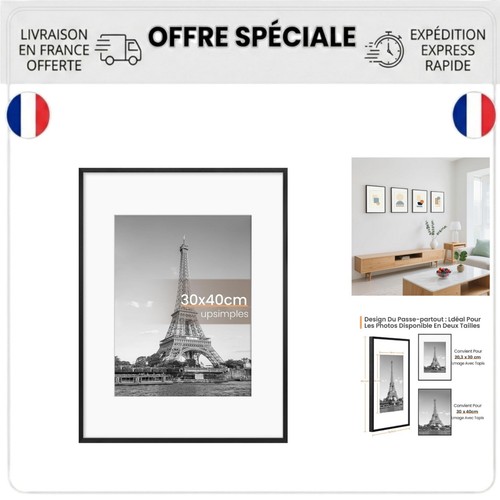 Cadre photo 30x40 aluminium - cm,