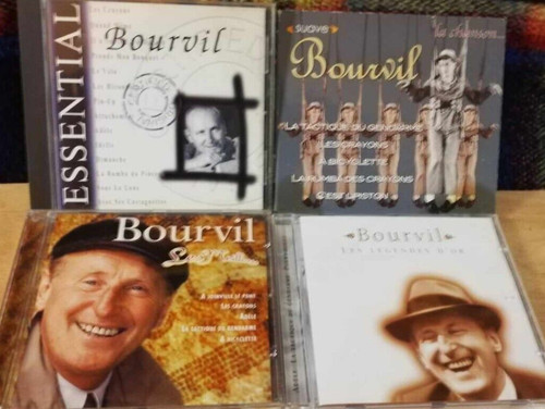 Lot de bourvil - de, cd