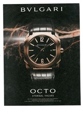 BULGARI Publicité Montre OCTO