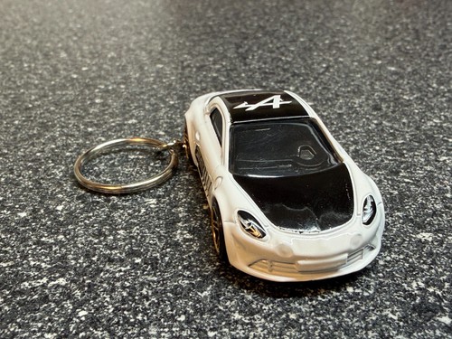 Alpine a110 keychain white hot - alpine,