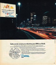 ADVERTISING 054 1974 ATAL ADVERTISING Office Furniture