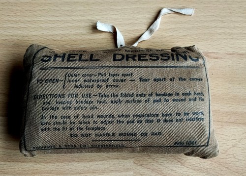 Pansement anglais ww2 shell - pansement,
